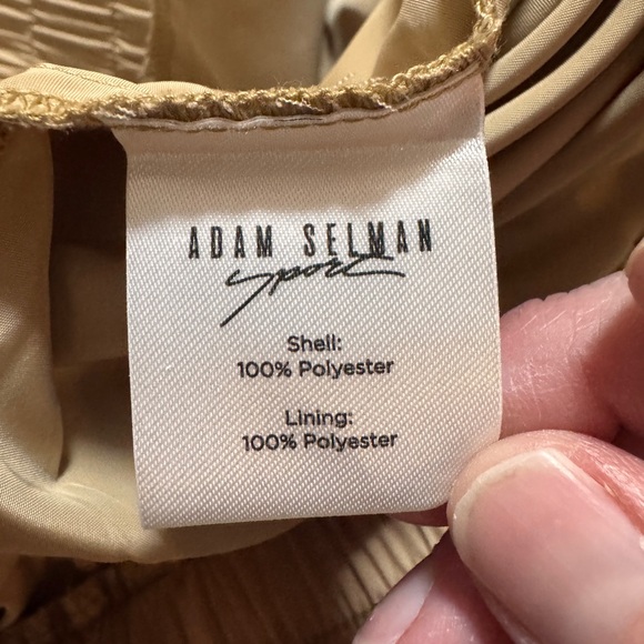 Adam Selman Sport Gold Tan Cargo Track Pants in Chino Size Medium Like New! - Picture 8 of 11
